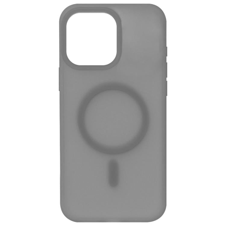 For iPhone 15 Crystal-Clear Colors Skin-friendly Feel Liquid Silicone Magnetic Phone Case