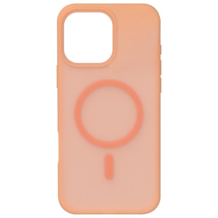 For iPhone 16 Pro Max Crystal-Clear Colors Skin-friendly Feel Liquid Silicone Magnetic Phone Case