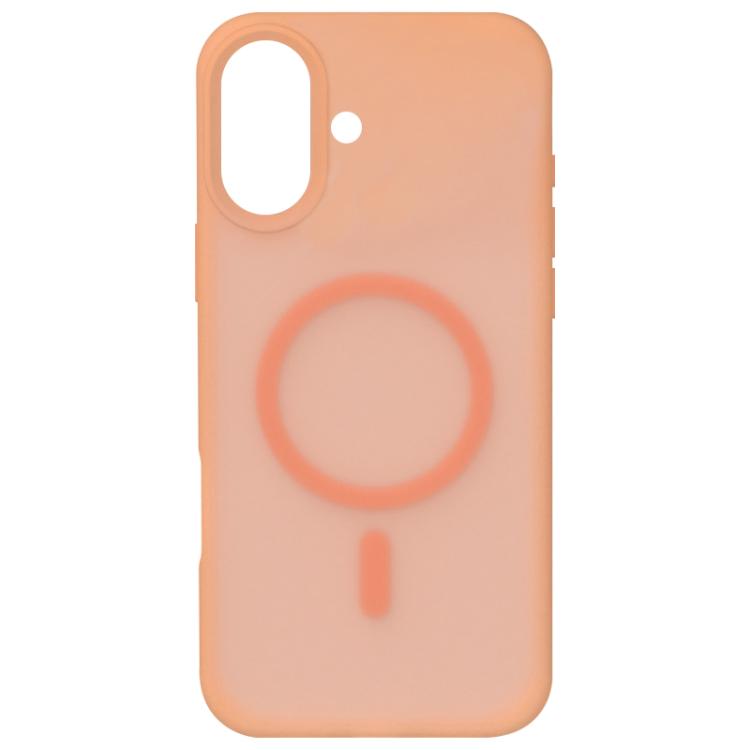 For iPhone 16 Crystal-Clear Colors Skin-friendly Feel Liquid Silicone Magnetic Phone Case