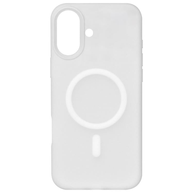 For iPhone 17 Crystal-Clear Colors Skin-friendly Feel Liquid Silicone Magnetic Phone Case