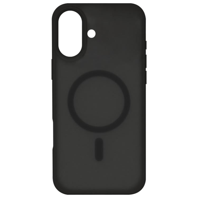 For iPhone 17 Crystal-Clear Colors Skin-friendly Feel Liquid Silicone Magnetic Phone Case