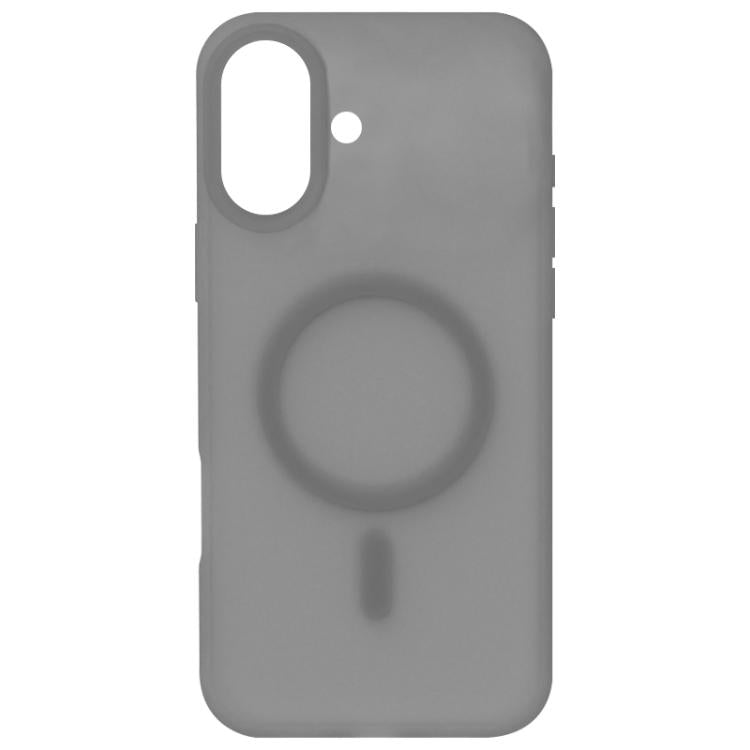 For iPhone 17 Crystal-Clear Colors Skin-friendly Feel Liquid Silicone Magnetic Phone Case