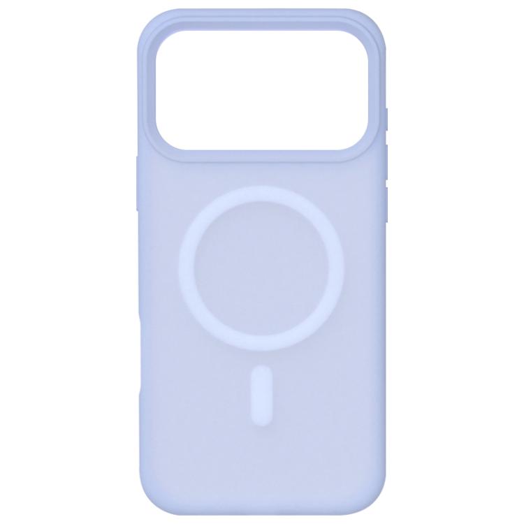 For iPhone 17 Pro Crystal-Clear Colors Skin-friendly Feel Liquid Silicone Magnetic Phone Case