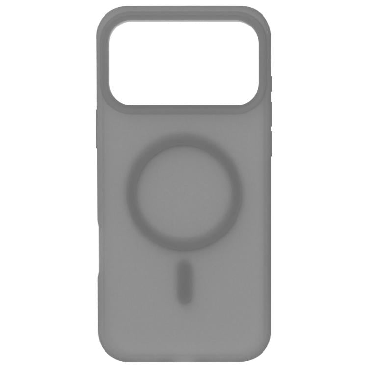For iPhone 17 Pro Max Crystal-Clear Colors Skin-friendly Feel Liquid Silicone Magnetic Phone Case
