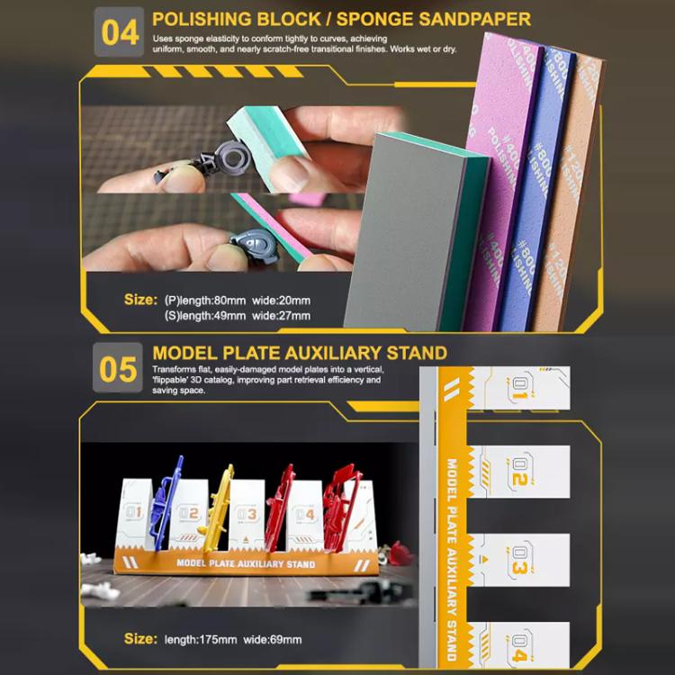 JAKEMY JM-Z28 Multi-function Polishing Deburring Accessory Set