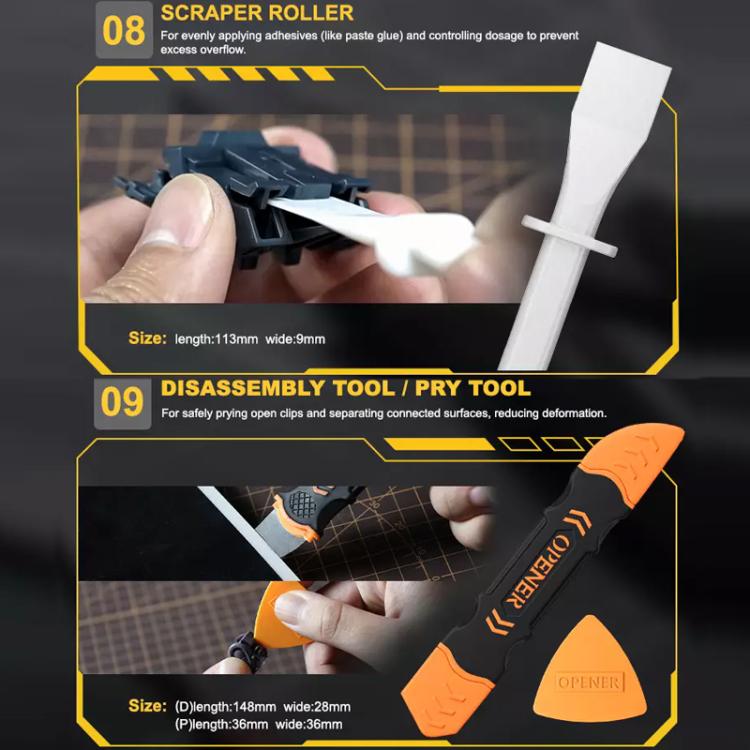 JAKEMY JM-Z28 Multi-function Polishing Deburring Accessory Set