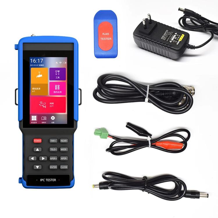 IPC9310Plus 4.5 Inch HD Screen Engineering Tester Network Analog Coaxial Video Surveillance Tester - US Plug