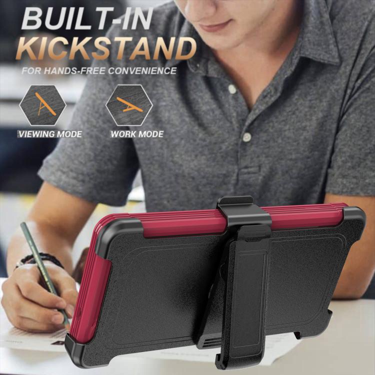 For Samsung Galaxy S25 Ultra 5G Acrylic Full Coverage Magnetic Phone Case with Back Clip