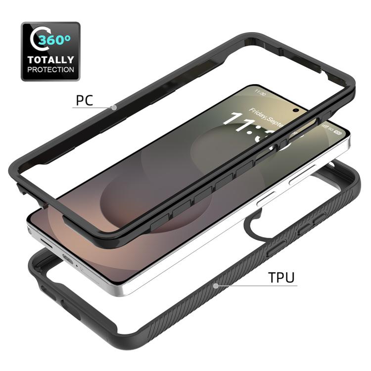 For Samsung Galaxy S26 Ultra 5G Starry Sky Solid Color Shockproof TPU Clear PC Phone Case