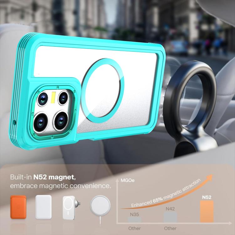 For Motorola Moto G 5G 2025 / 2026 Acrylic Full Coverage Magnetic Phone Case with Back Clip