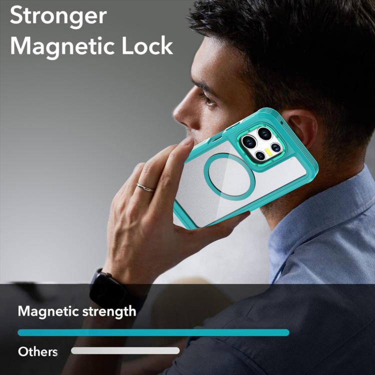 For Motorola Moto G 5G 2025 / 2026 Acrylic Full Coverage Magnetic Phone Case with Back Clip