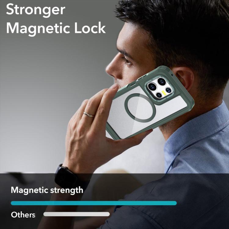 For Motorola Moto G Play 2025 Acrylic Full Coverage Magnetic Phone Case with Back Clip