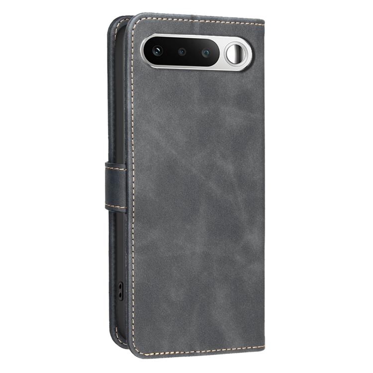 For Realme 16 5G Solid Color Calfskin Texture RFID Vegan Leather Phone Case