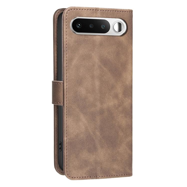 For Realme 16 5G Solid Color Calfskin Texture RFID Vegan Leather Phone Case