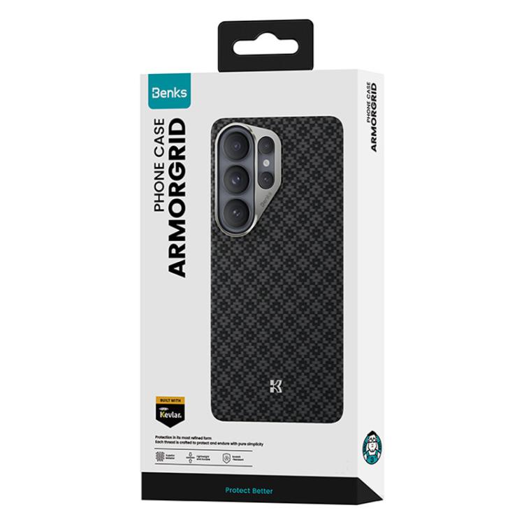 For Samsung Galaxy S26 Ultra 5G Benks Color Shield C1 Classic Kevlar Woven MagSafe Phone Case