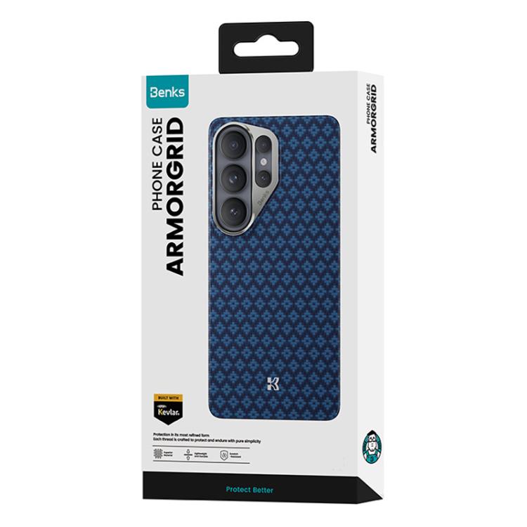 For Samsung Galaxy S26 Ultra 5G Benks Color Shield C1 Classic Kevlar Woven MagSafe Phone Case