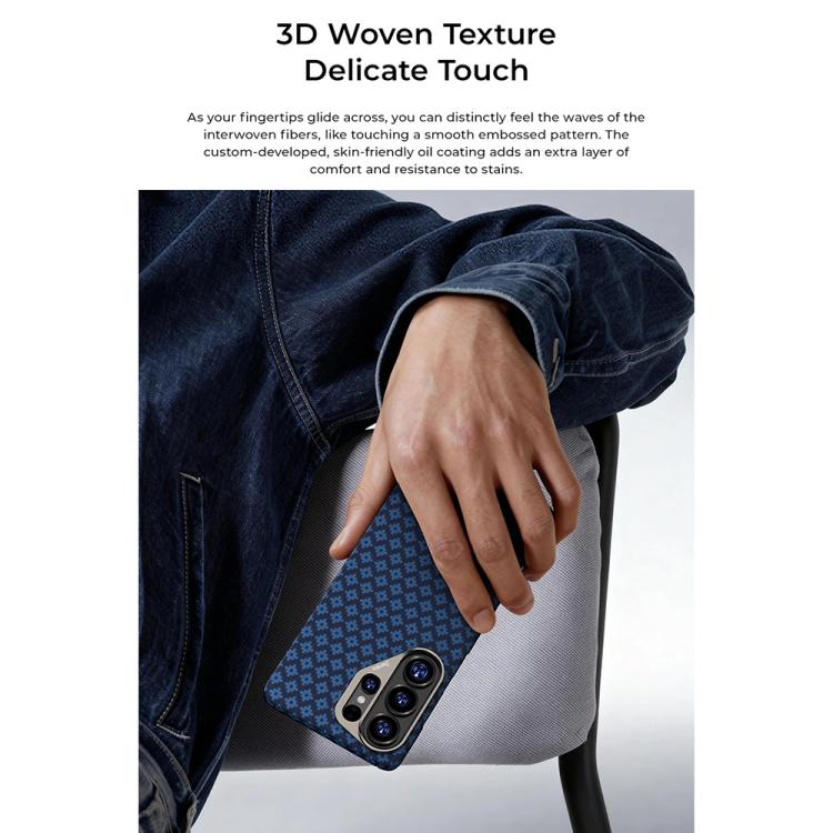 For Samsung Galaxy S26 Ultra 5G Benks Color Shield C1 Classic Kevlar Woven MagSafe Phone Case
