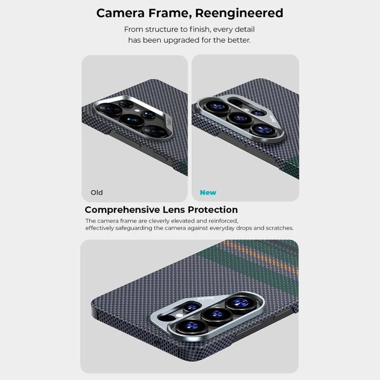 For Samsung Galaxy S26 Ultra 5G Benks Color Shield C1 Classic Kevlar Woven MagSafe Phone Case