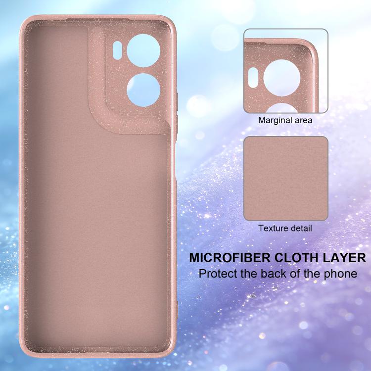 For Motorola Moto G06 / G06 Power 4G Fine Hole Glossy Glitter Magnetic TPU Phone Case with Same Color Hand Strap