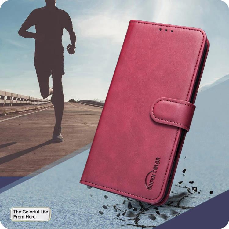 For iPhone 16 Pro Solid Color Calfskin Texture RFID Vegan Leather Phone Case