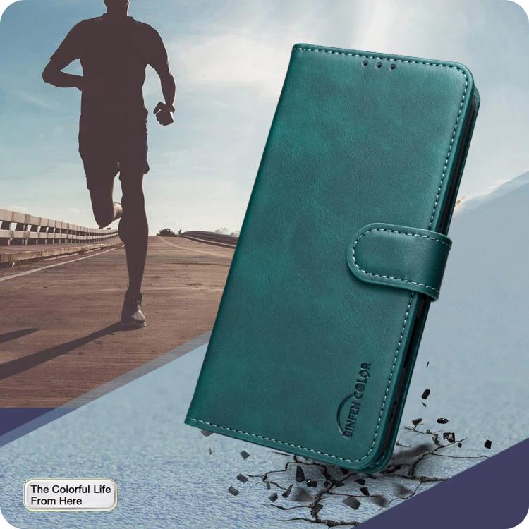 For iPhone Air Solid Color Calfskin Texture RFID Vegan Leather Phone Case