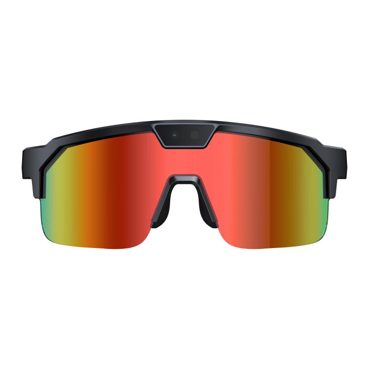 Q01 Outdoor Cycling Smart AI Sports Glasses 8MP Camera - Orange