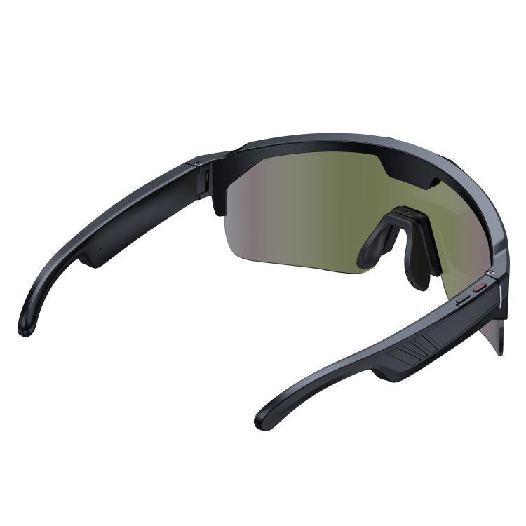 Q01 Outdoor Cycling Smart AI Sports Glasses 8MP Camera - Ice Green