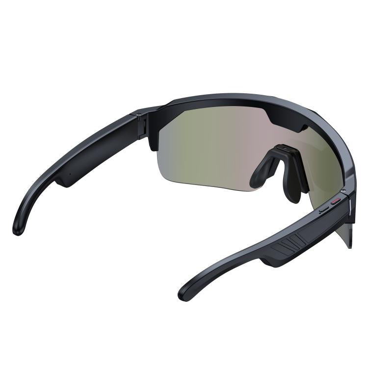Q01 Outdoor Cycling Smart AI Sports Glasses 8MP Camera - Purple Blue