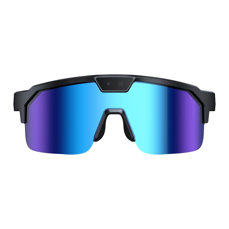 Q01 Outdoor Cycling Smart AI Sports Glasses 8MP Camera - Ice Blue