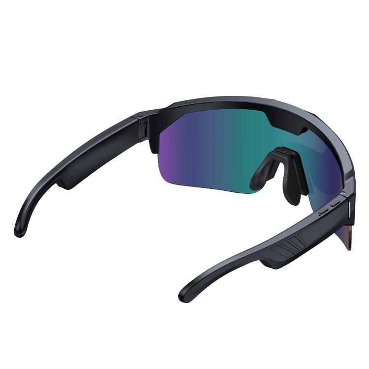 Q01 Outdoor Cycling Smart AI Sports Glasses 8MP Camera - Ice Blue