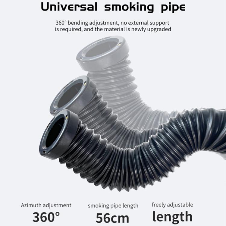 TBK TBK-668 150W Mini Strong Suction Smoke Purifier, Plug:UK Plug