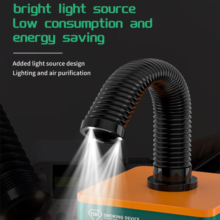 TBK TBK-668 150W Mini Strong Suction Smoke Purifier, Plug:UK Plug