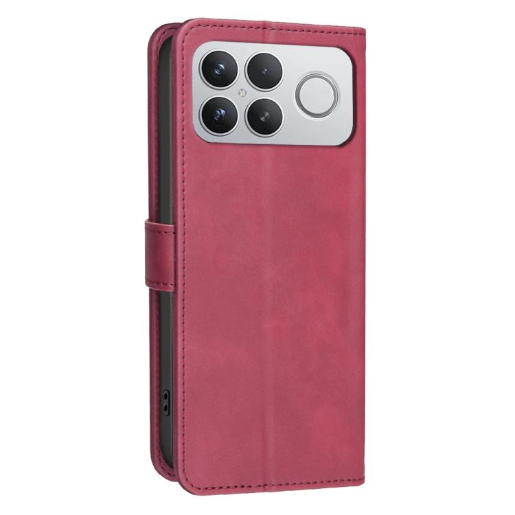 For Xiaomi Poco F8 Ultra 5G Solid Color Calfskin Texture RFID Vegan Leather Phone Case