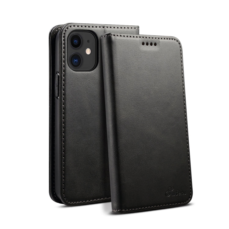 For iPhone 12 mini Calf Texture Horizontal Flip Leather Case with Holder & Card Slots & Wallet