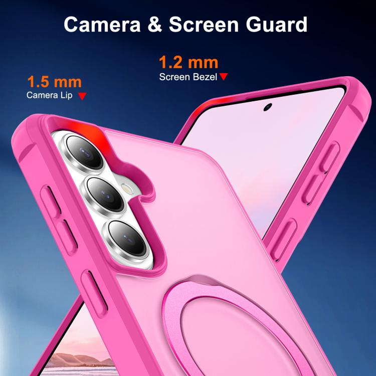 For Samsung Galaxy S26 5G TPU+PC MagSafe Magnetic Holder Phone Case