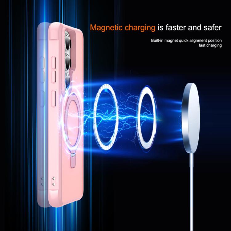 For Samsung Galaxy S26 Ultra 5G TPU+PC MagSafe Magnetic Holder Phone Case