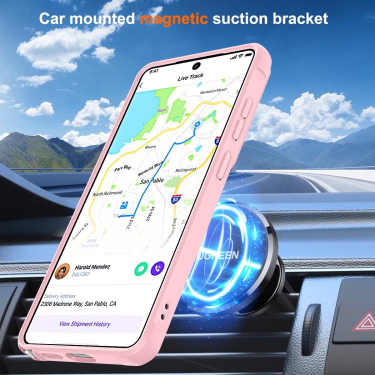 For Samsung Galaxy S26 Ultra 5G TPU+PC MagSafe Magnetic Holder Phone Case