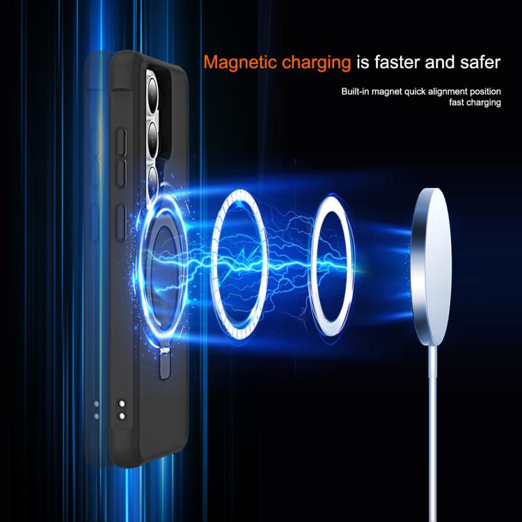 For Samsung Galaxy S26 Ultra 5G TPU+PC MagSafe Magnetic Holder Phone Case