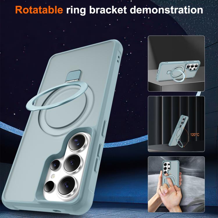 For Samsung Galaxy S26 Ultra 5G TPU+PC MagSafe Magnetic Holder Phone Case