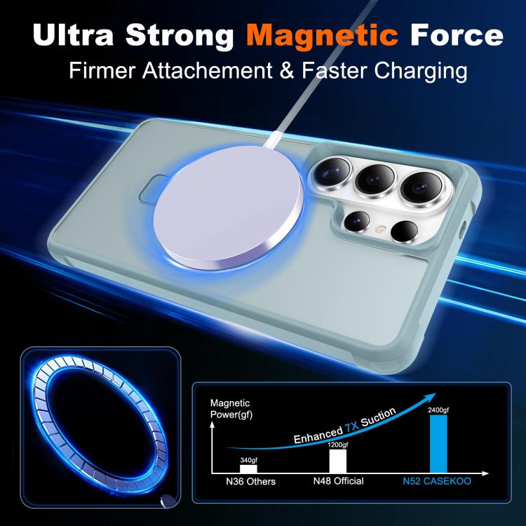 For Samsung Galaxy S26 Ultra 5G TPU+PC MagSafe Magnetic Holder Phone Case