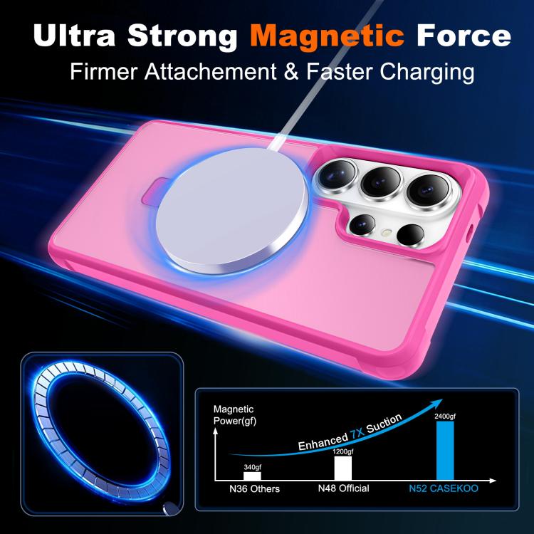 For Samsung Galaxy S26 Ultra 5G TPU+PC MagSafe Magnetic Holder Phone Case