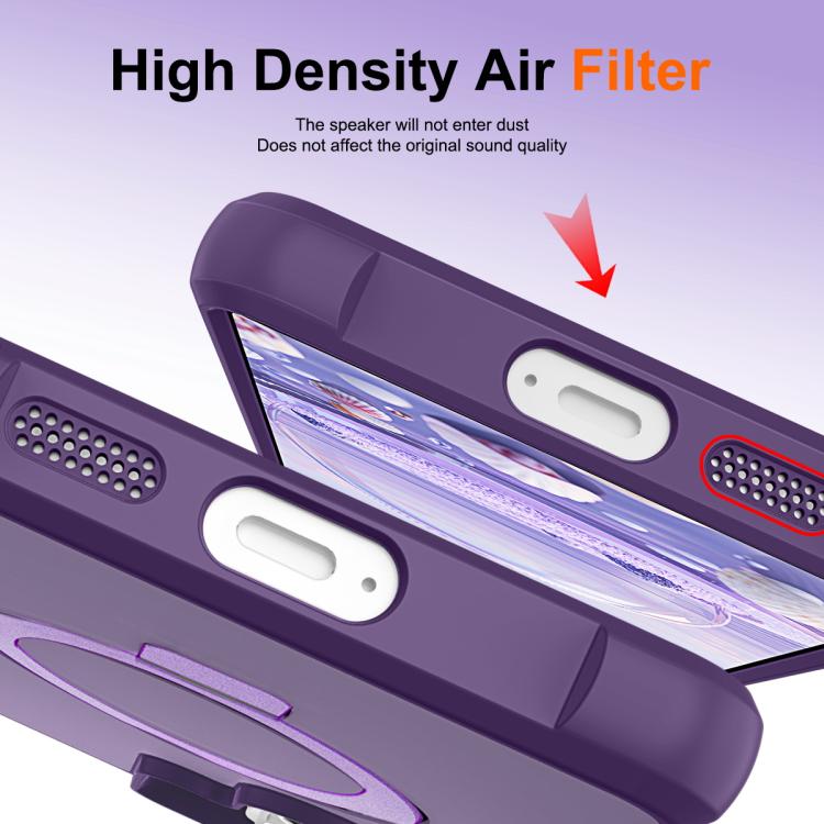 For Samsung Galaxy S26 Ultra 5G TPU+PC MagSafe Magnetic Holder Phone Case