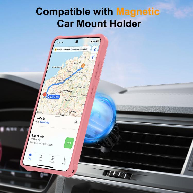 For Samsung Galaxy S26 Ultra 5G Yingcai Gears MagSafe Holder Shockproof Phone Case