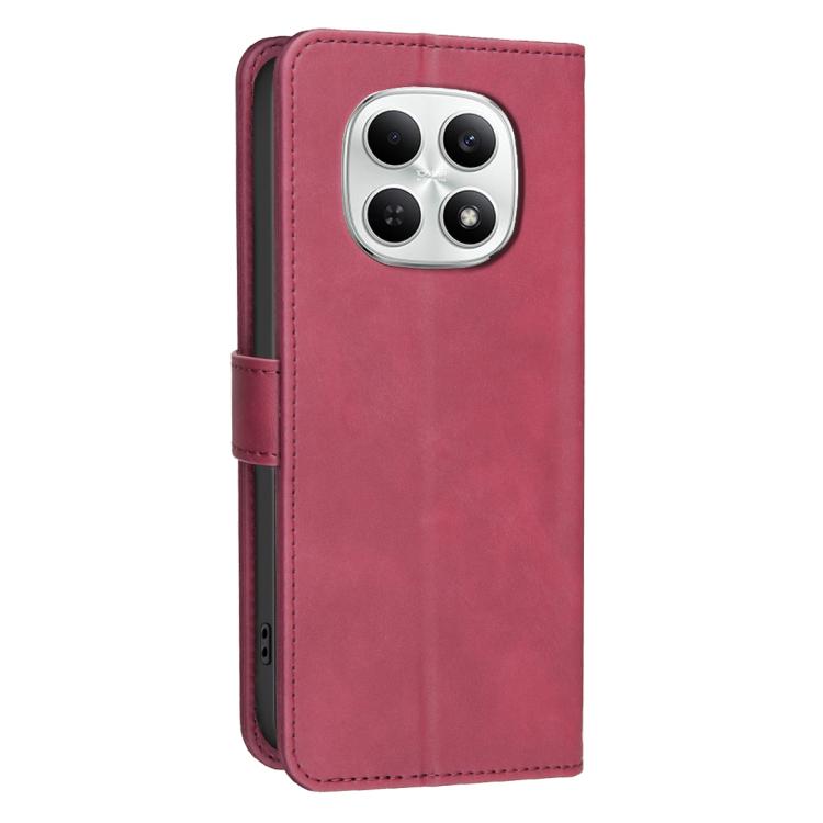 For Redmi Note 15 4G / 5G Global 164mm Solid Color Calfskin Texture RFID Vegan Leather Phone Case