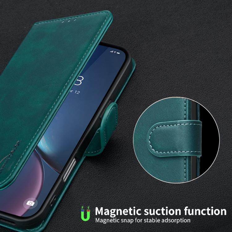 For Redmi Note 13 5G Solid Color Calfskin Texture RFID Vegan Leather Phone Case