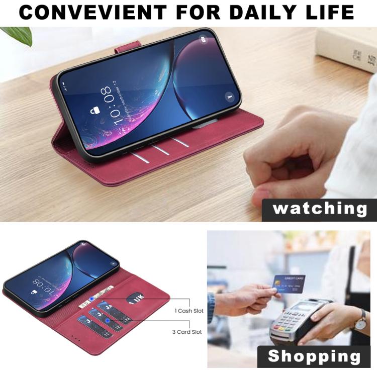 For Redmi Note 11 / 11S / 12S Global Solid Color Calfskin Texture RFID Vegan Leather Phone Case