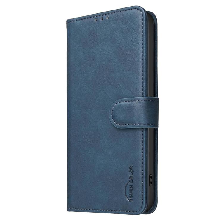 For Redmi 15a 5G Solid Color Calfskin Texture RFID Vegan Leather Phone Case