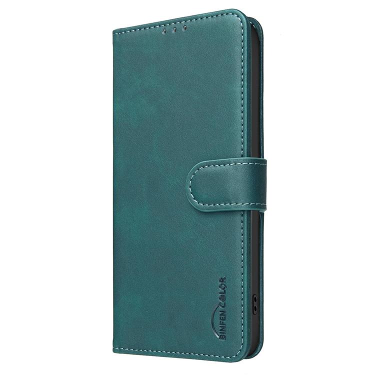 For Redmi 15a 5G Solid Color Calfskin Texture RFID Vegan Leather Phone Case