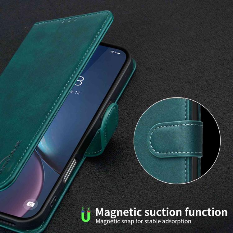 For Redmi 15a 5G Solid Color Calfskin Texture RFID Vegan Leather Phone Case