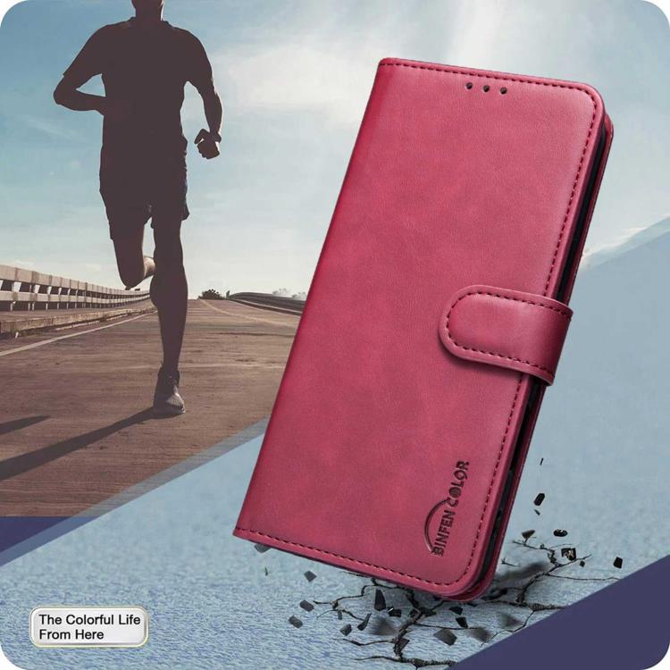 For Redmi 15a 5G Solid Color Calfskin Texture RFID Vegan Leather Phone Case